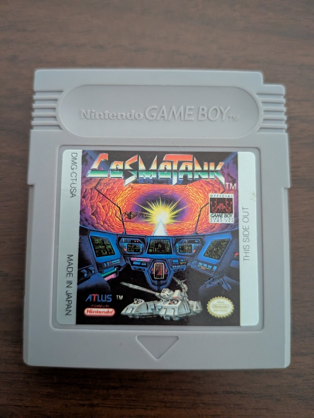 CosmoTank For Gameboy